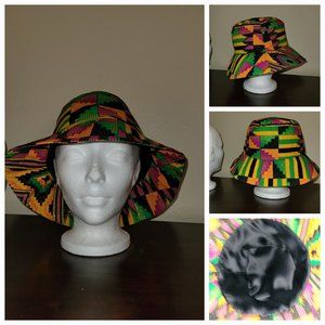Multi Color African Print Bucket Hat